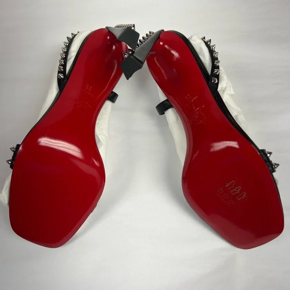 Louboutin Studded Heels Women's Shoes - Picture 5 of 12